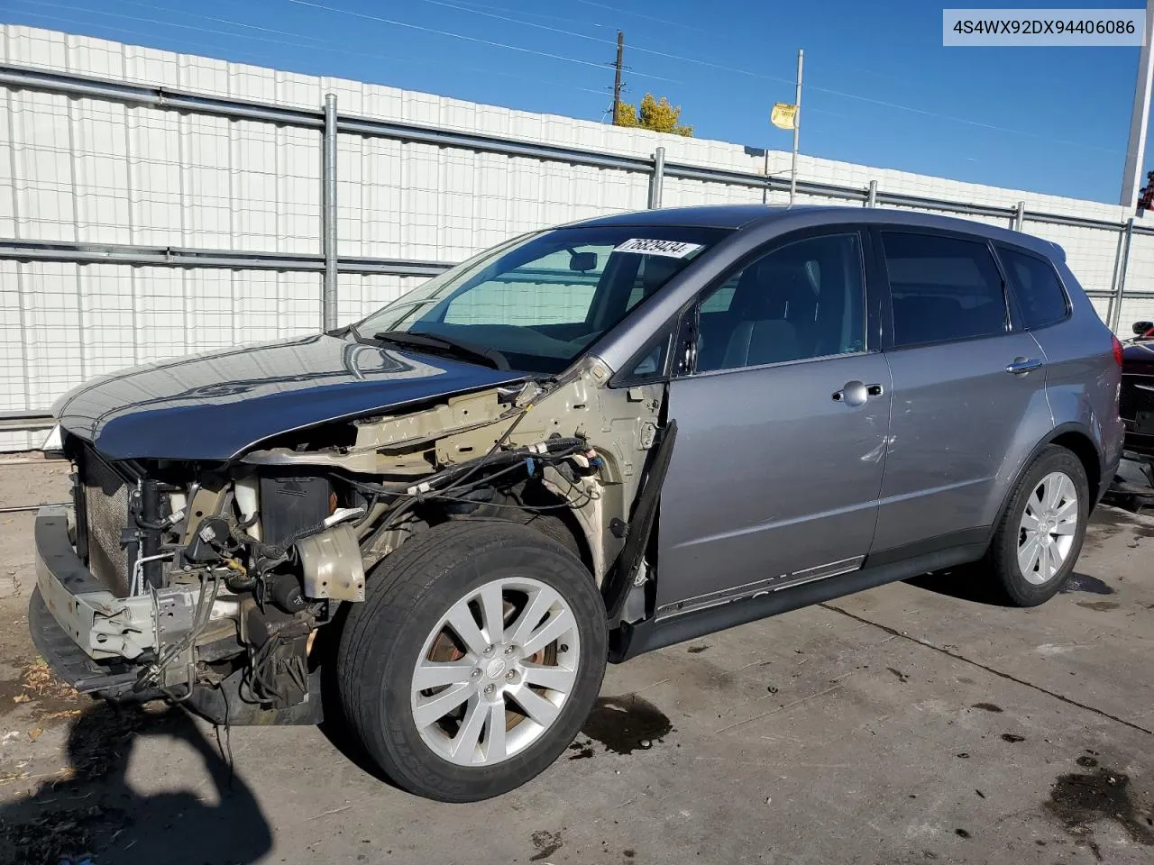 2009 Subaru Tribeca Limited VIN: 4S4WX92DX94406086 Lot: 76829434