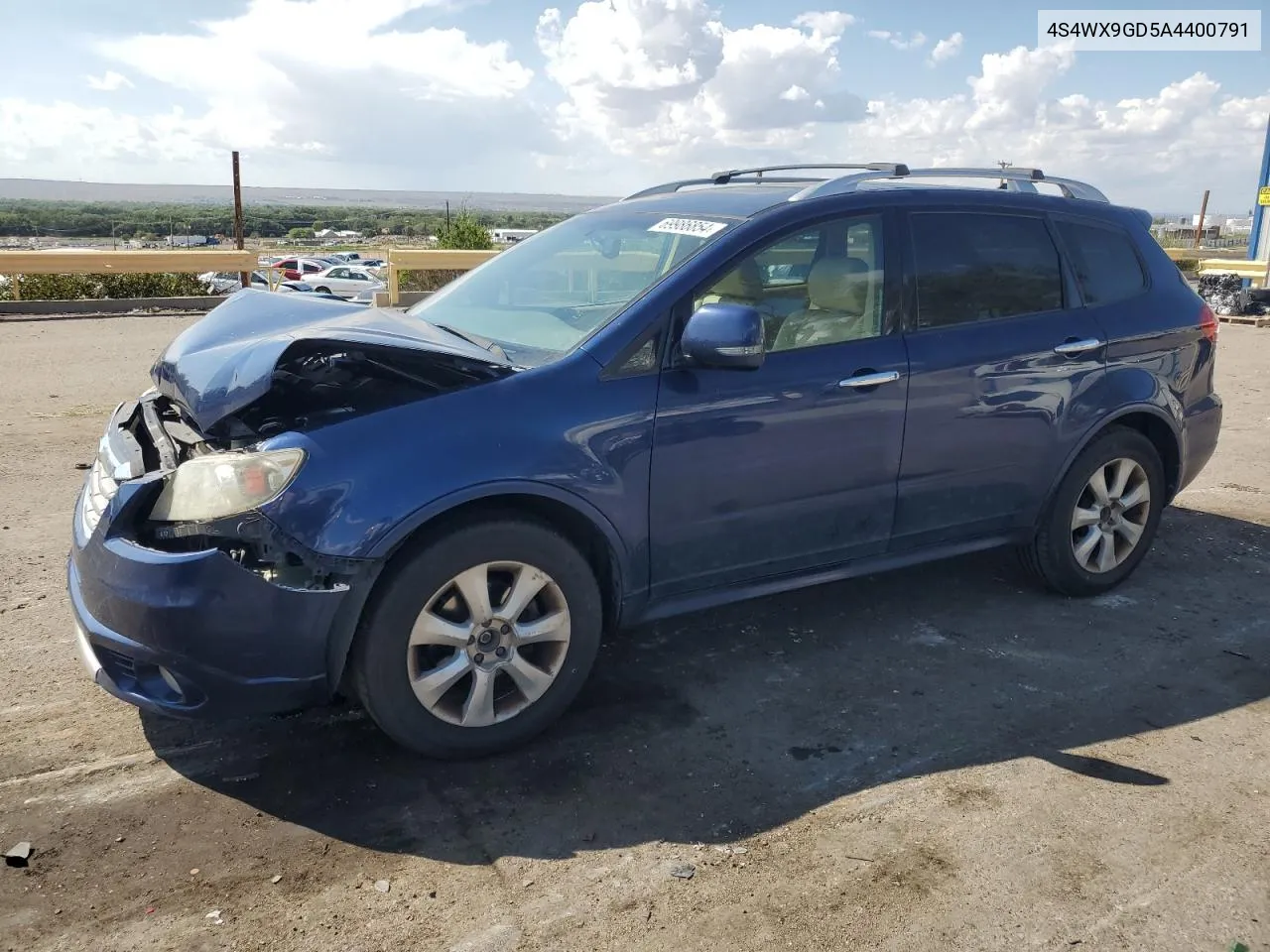 2010 Subaru Tribeca Limited VIN: 4S4WX9GD5A4400791 Lot: 69986854