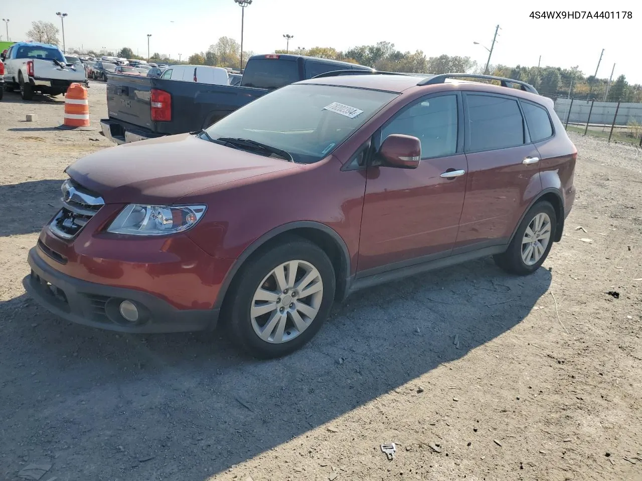 2010 Subaru Tribeca Limited VIN: 4S4WX9HD7A4401178 Lot: 78202394