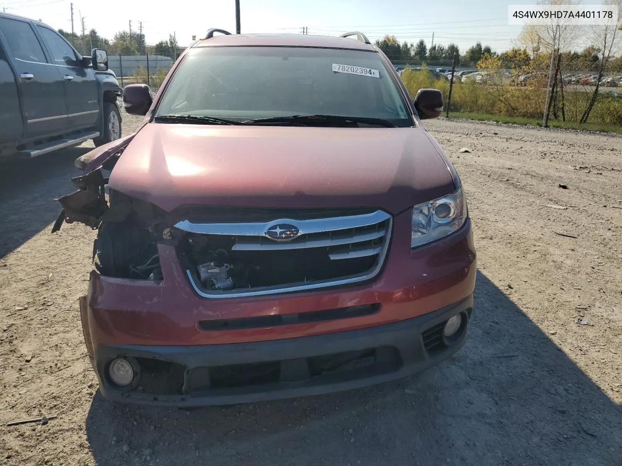 2010 Subaru Tribeca Limited VIN: 4S4WX9HD7A4401178 Lot: 78202394