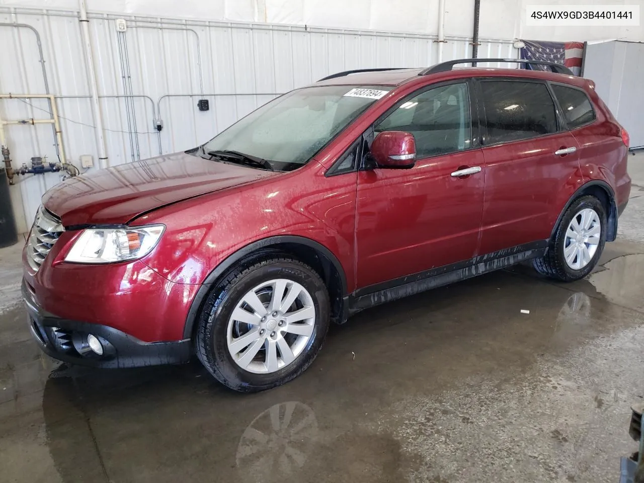 2011 Subaru Tribeca Limited VIN: 4S4WX9GD3B4401441 Lot: 74837694