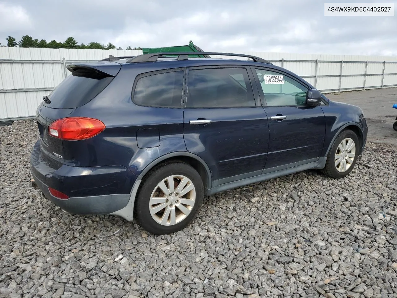 2012 Subaru Tribeca Limited VIN: 4S4WX9KD6C4402527 Lot: 70192544