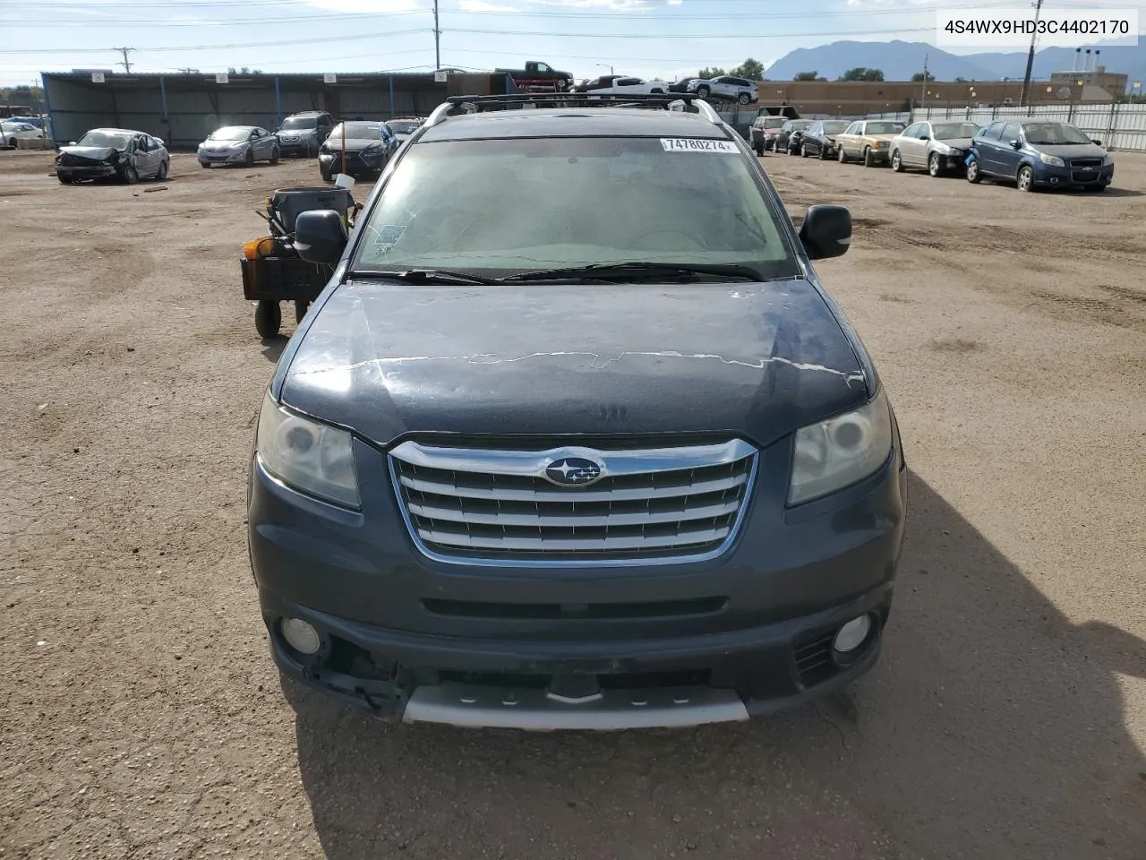 2012 Subaru Tribeca Limited VIN: 4S4WX9HD3C4402170 Lot: 74780274