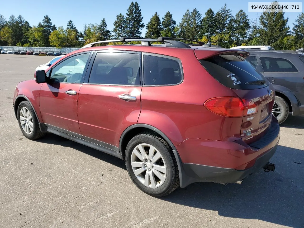 2013 Subaru Tribeca Limited VIN: 4S4WX9GD0D4401710 Lot: 77074594