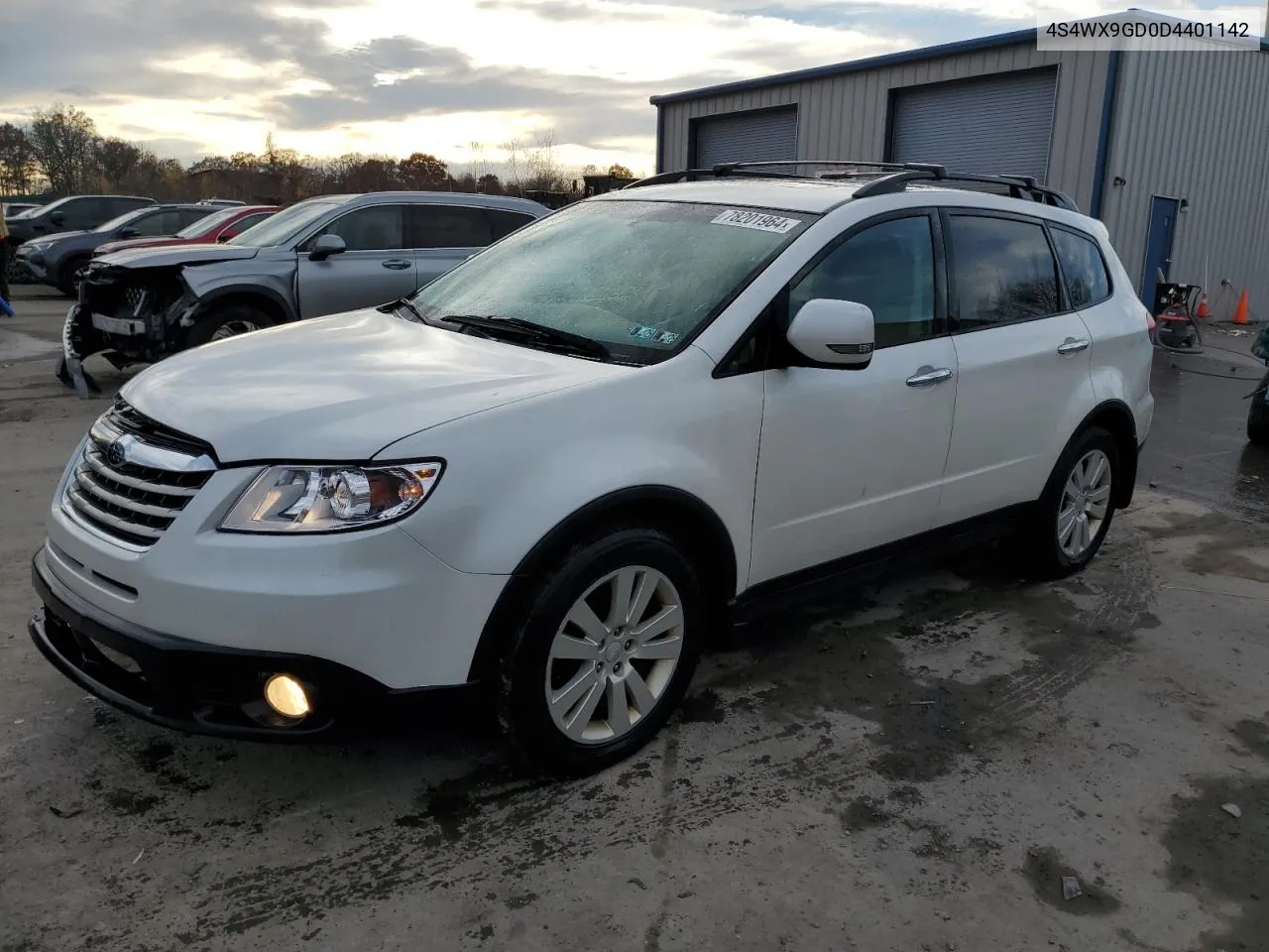 2013 Subaru Tribeca Limited VIN: 4S4WX9GD0D4401142 Lot: 78201964