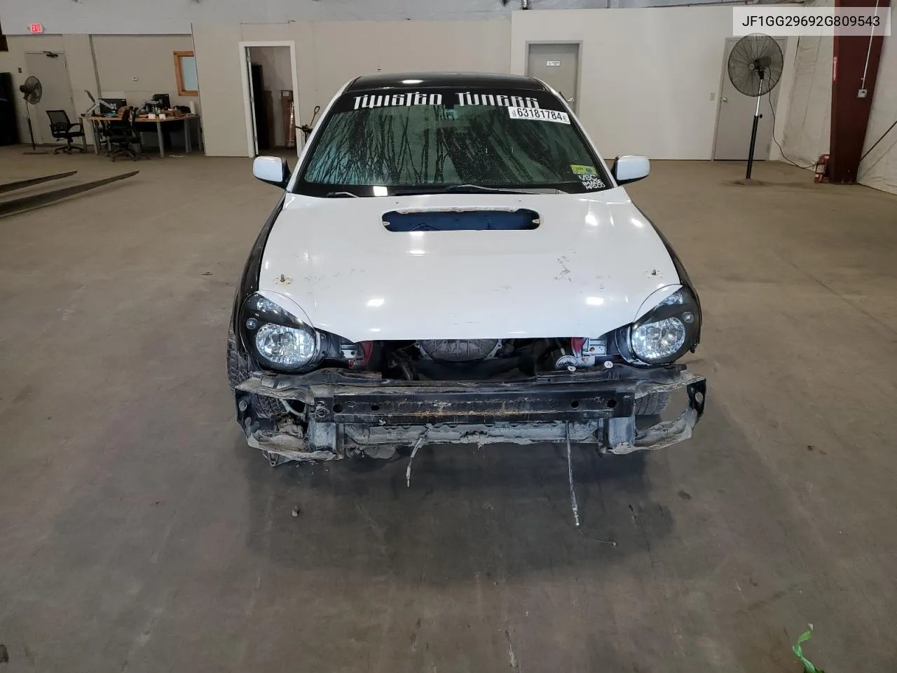 JF1GG29692G809543 2002 Subaru Impreza Wrx