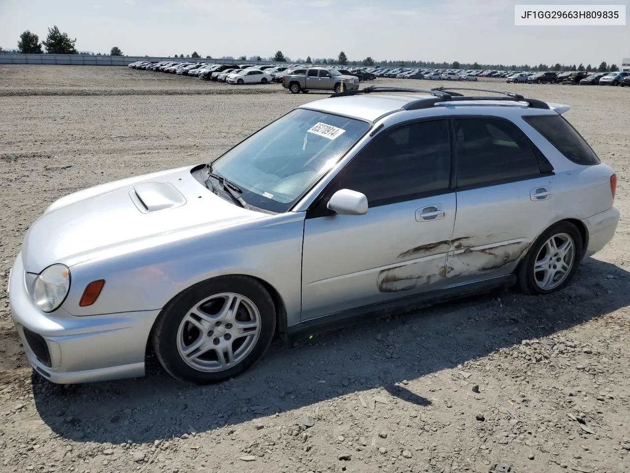 2003 Subaru Impreza Wrx VIN: JF1GG29663H809835 Lot: 65270914