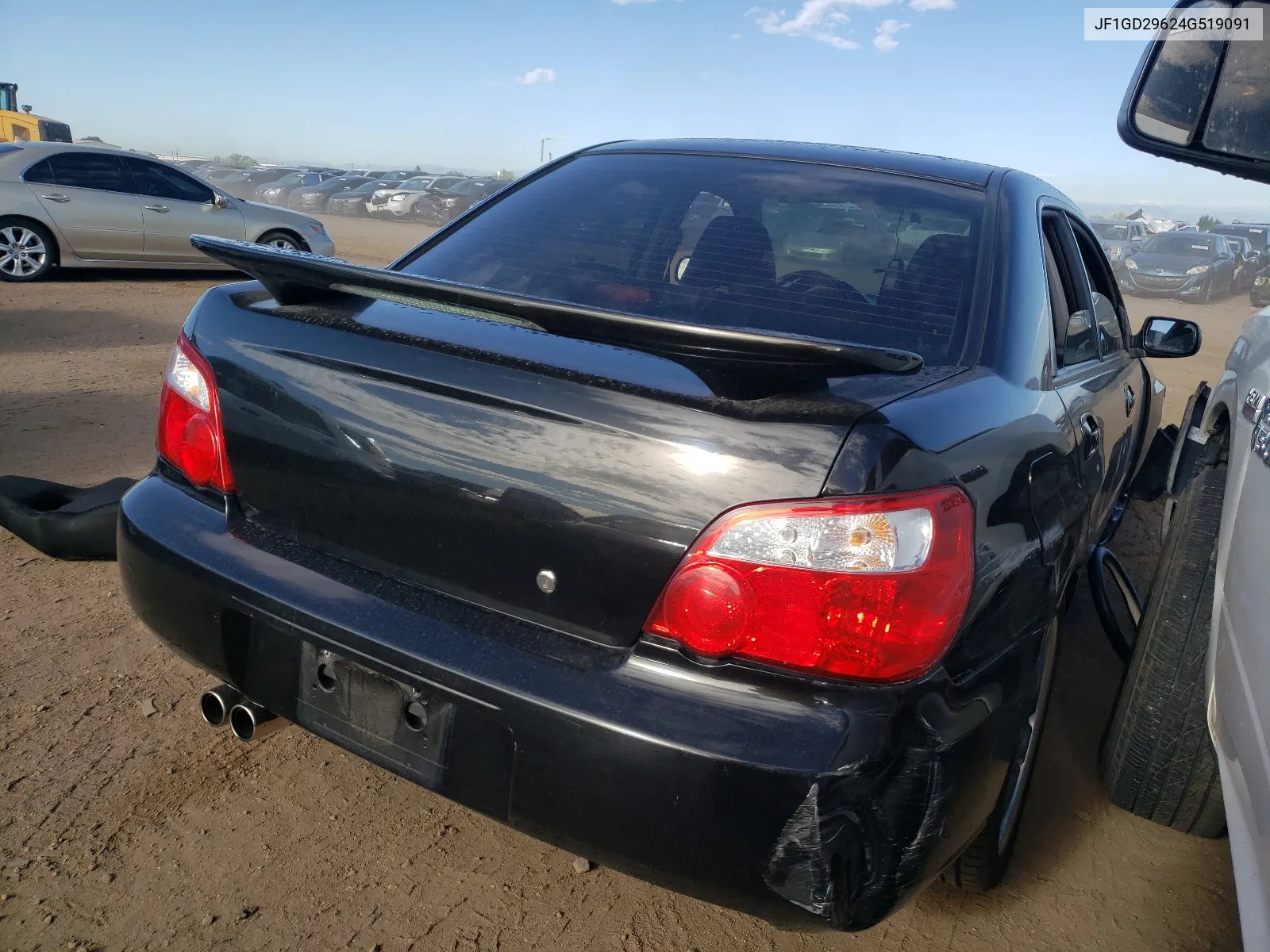 2004 Subaru Impreza Wrx VIN: JF1GD29624G519091 Lot: 67518994