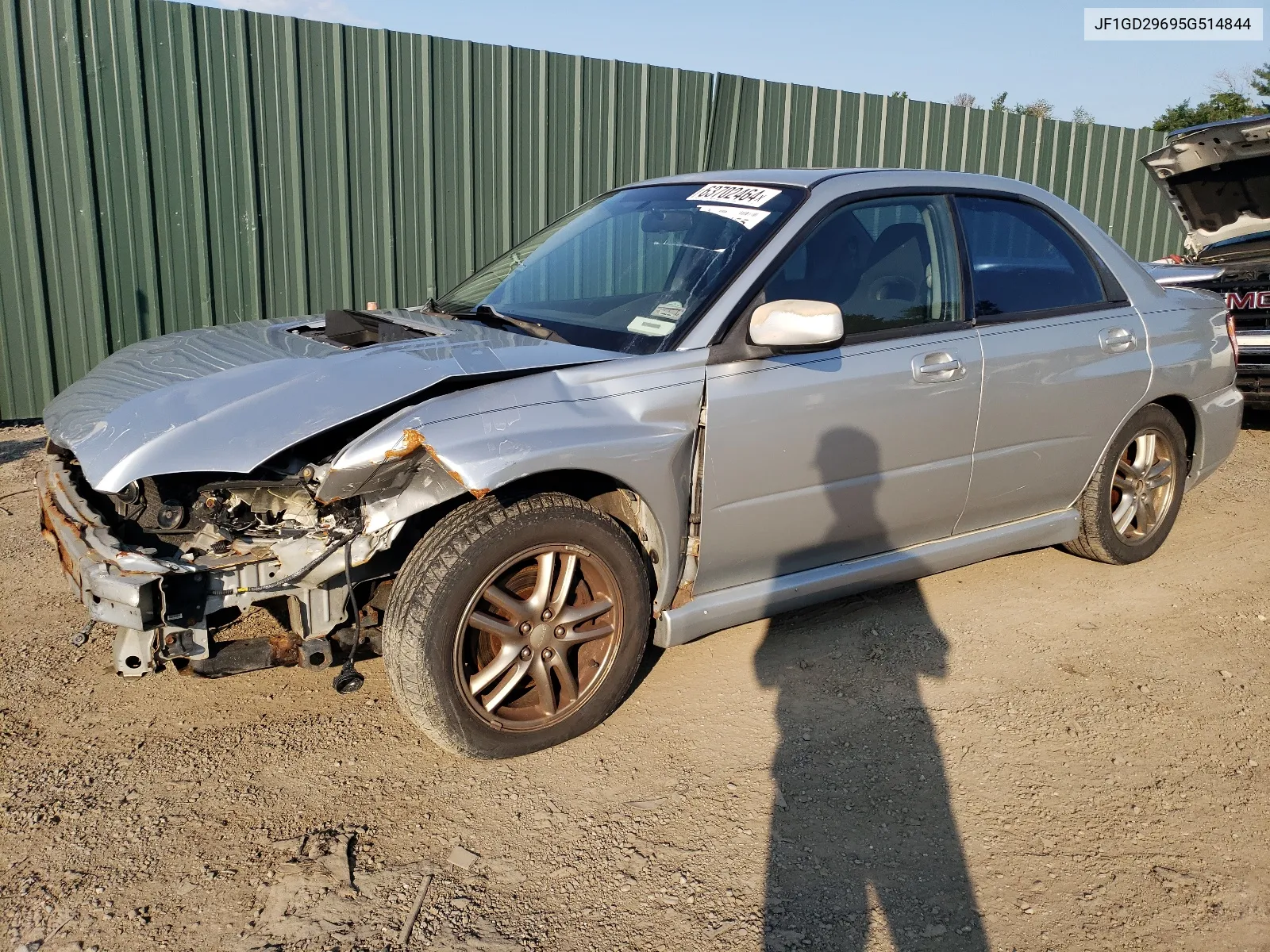 JF1GD29695G514844 2005 Subaru Impreza Wrx