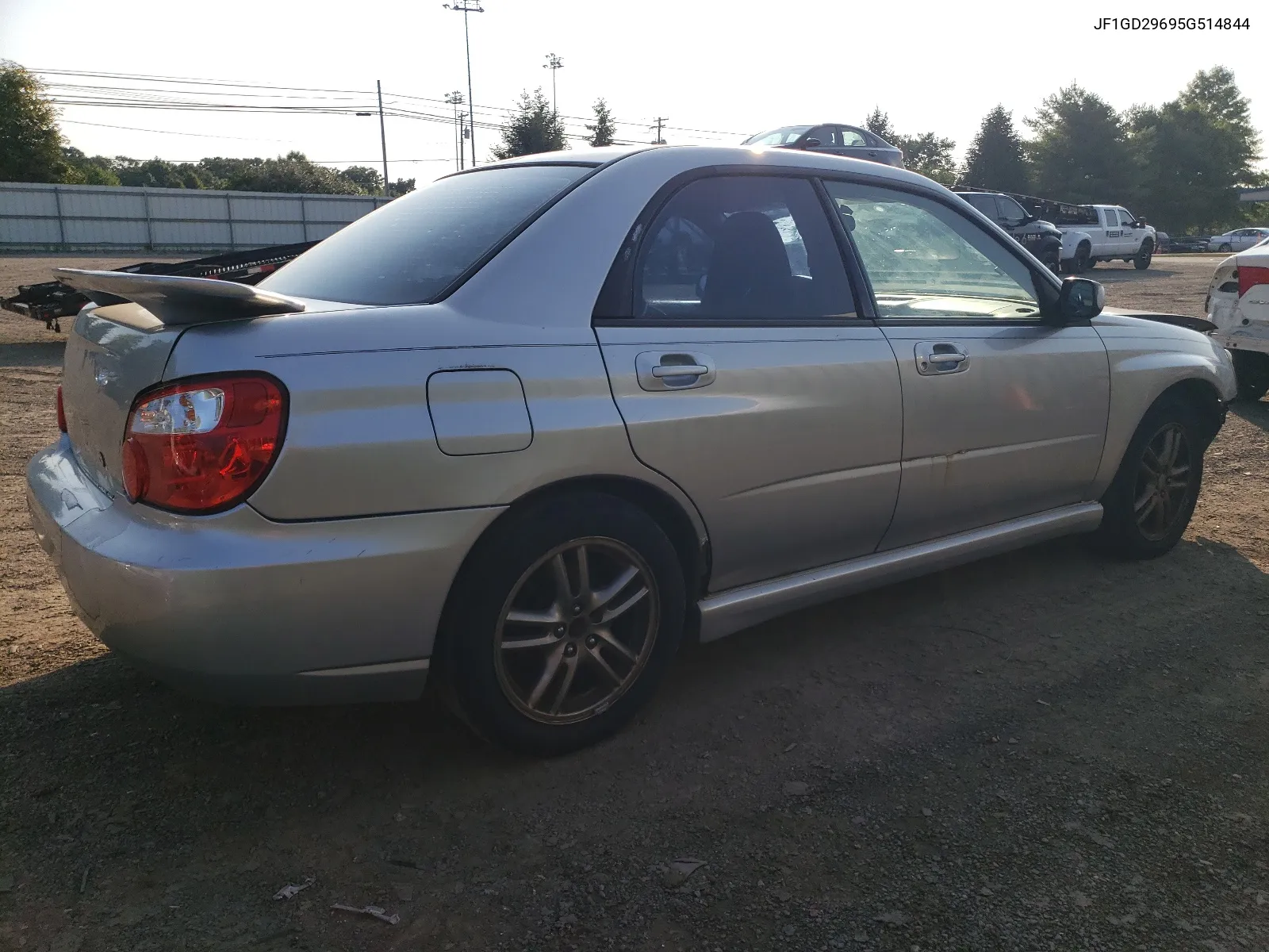 2005 Subaru Impreza Wrx VIN: JF1GD29695G514844 Lot: 63702464