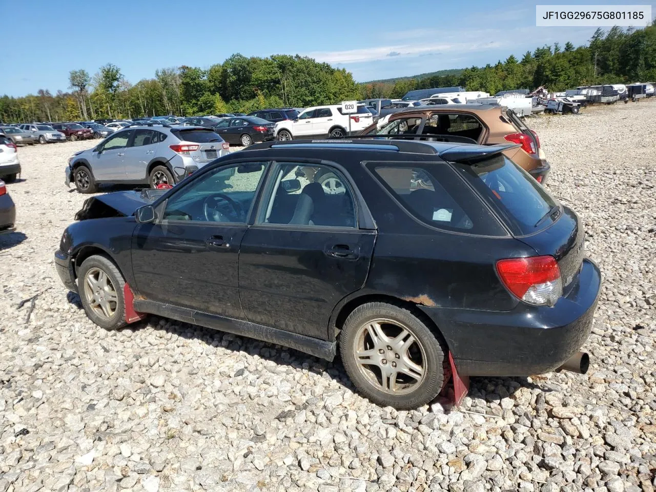 2005 Subaru Impreza Wrx VIN: JF1GG29675G801185 Lot: 69614824