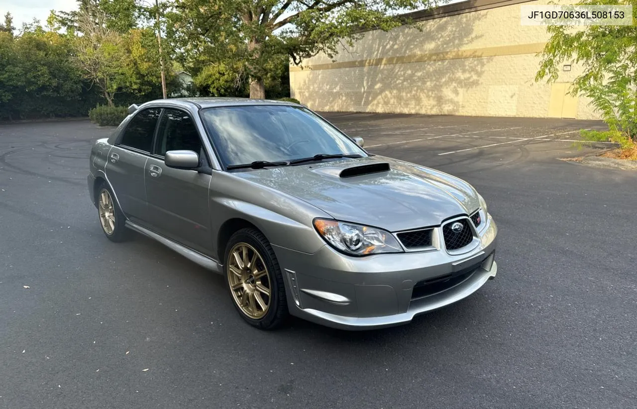 2006 Subaru Impreza Wr VIN: JF1GD70636L508153 Lot: 71320874