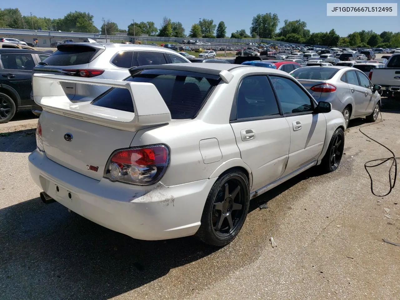 2007 Subaru Impreza Wrx Sti VIN: JF1GD76667L512495 Lot: 57948424