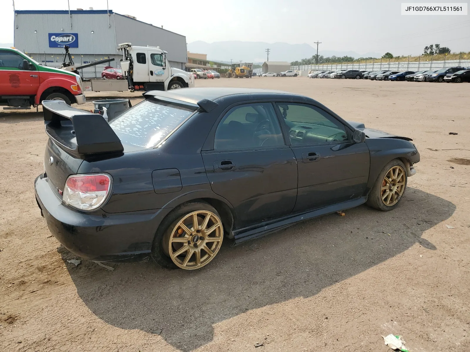 2007 Subaru Impreza Wrx Sti VIN: JF1GD766X7L511561 Lot: 64251604