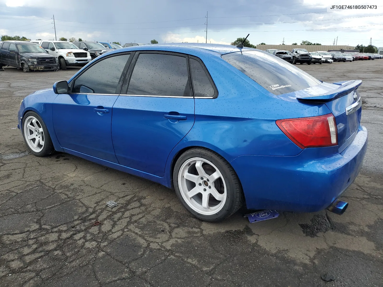 JF1GE74618G507473 2008 Subaru Impreza Wrx