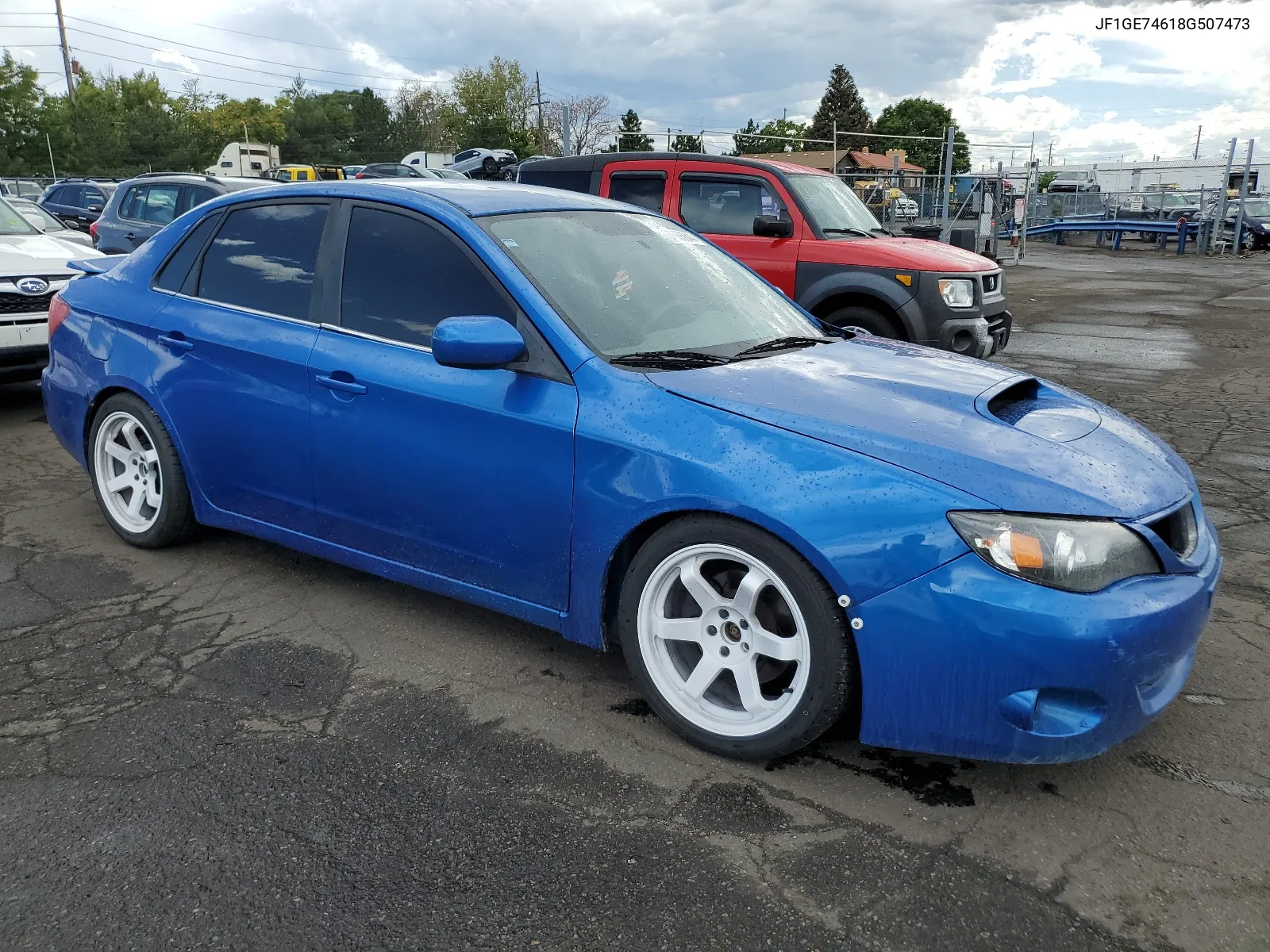 JF1GE74618G507473 2008 Subaru Impreza Wrx