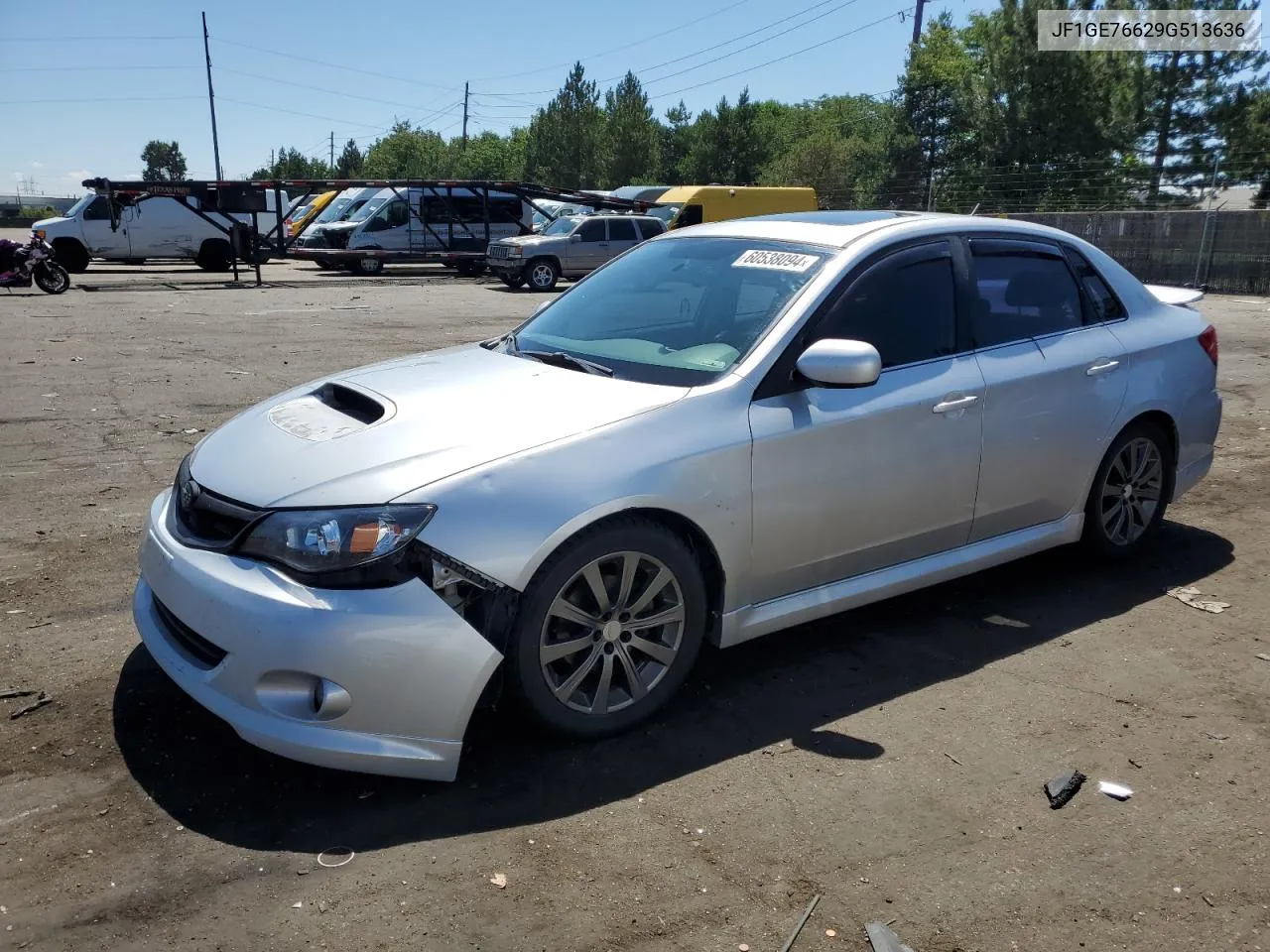 2009 Subaru Impreza Wrx VIN: JF1GE76629G513636 Lot: 60538094