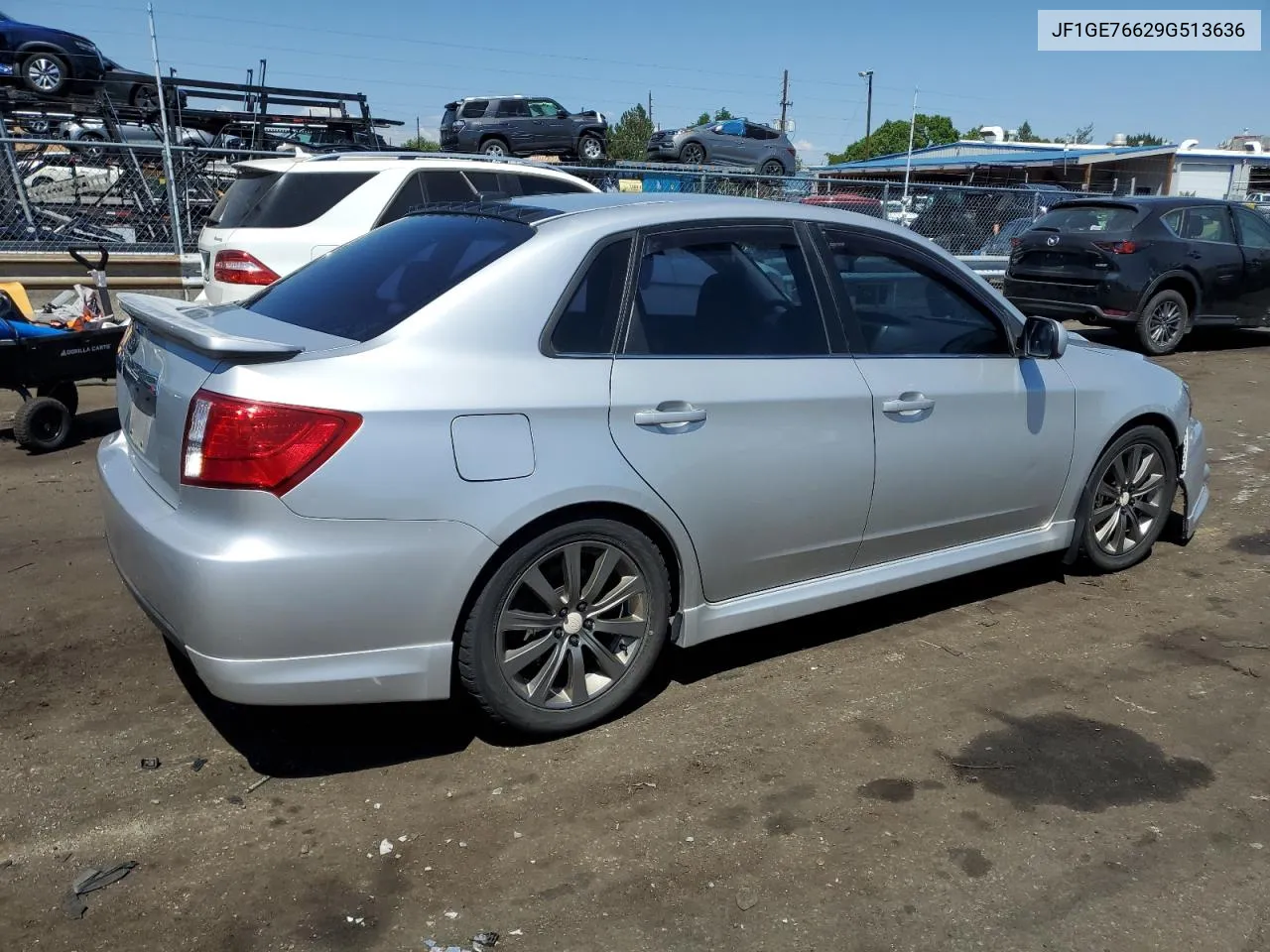 2009 Subaru Impreza Wrx VIN: JF1GE76629G513636 Lot: 60538094