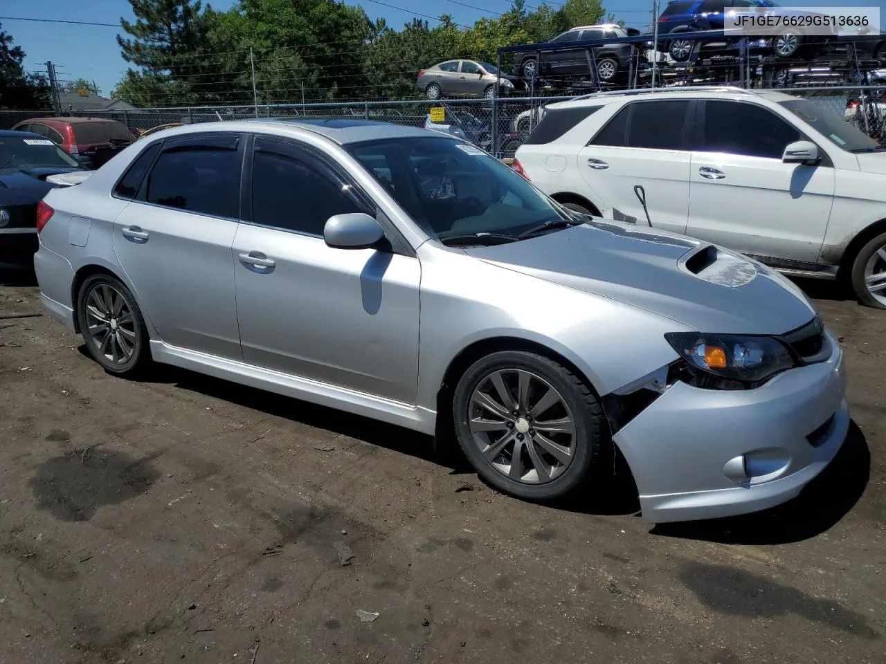 2009 Subaru Impreza Wrx VIN: JF1GE76629G513636 Lot: 60538094