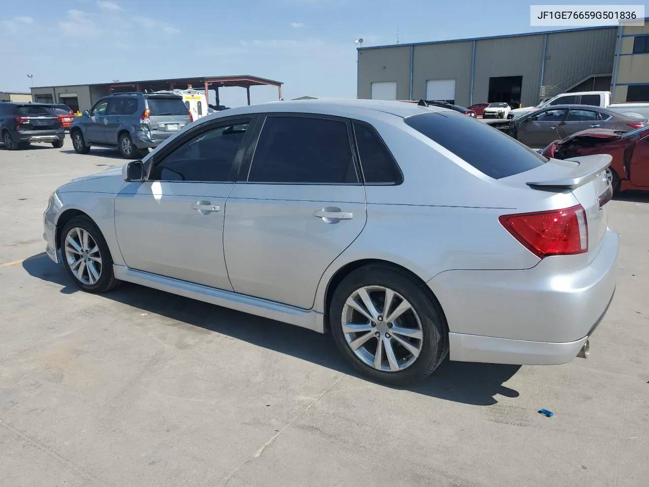 JF1GE76659G501836 2009 Subaru Impreza Wrx