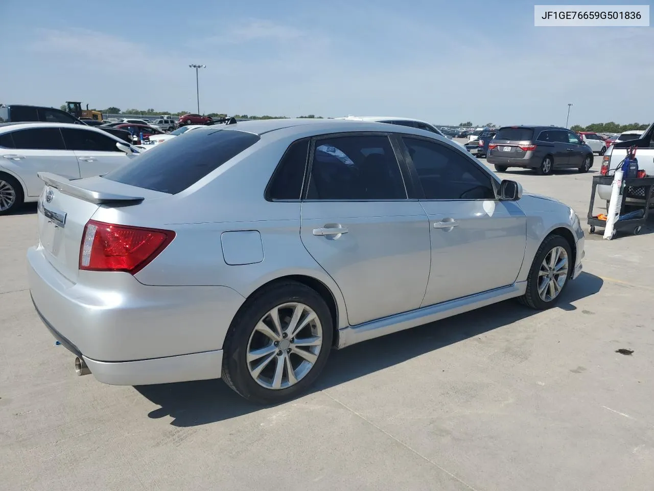 JF1GE76659G501836 2009 Subaru Impreza Wrx