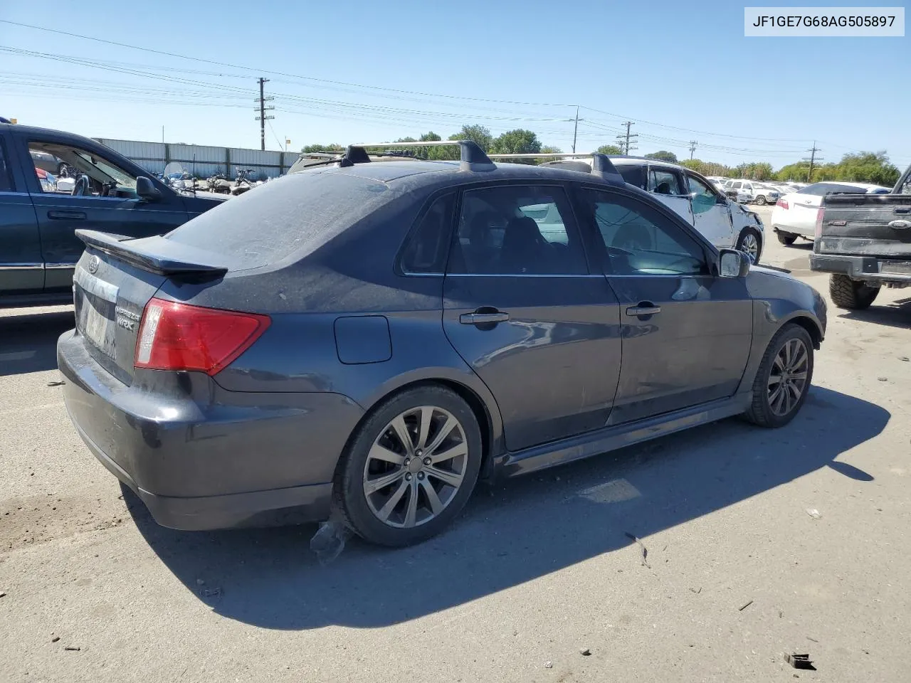 JF1GE7G68AG505897 2010 Subaru Impreza Wrx Limited