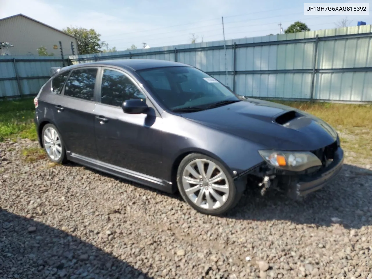 2010 Subaru Impreza Wrx Limited VIN: JF1GH7G6XAG818392 Lot: 70148454