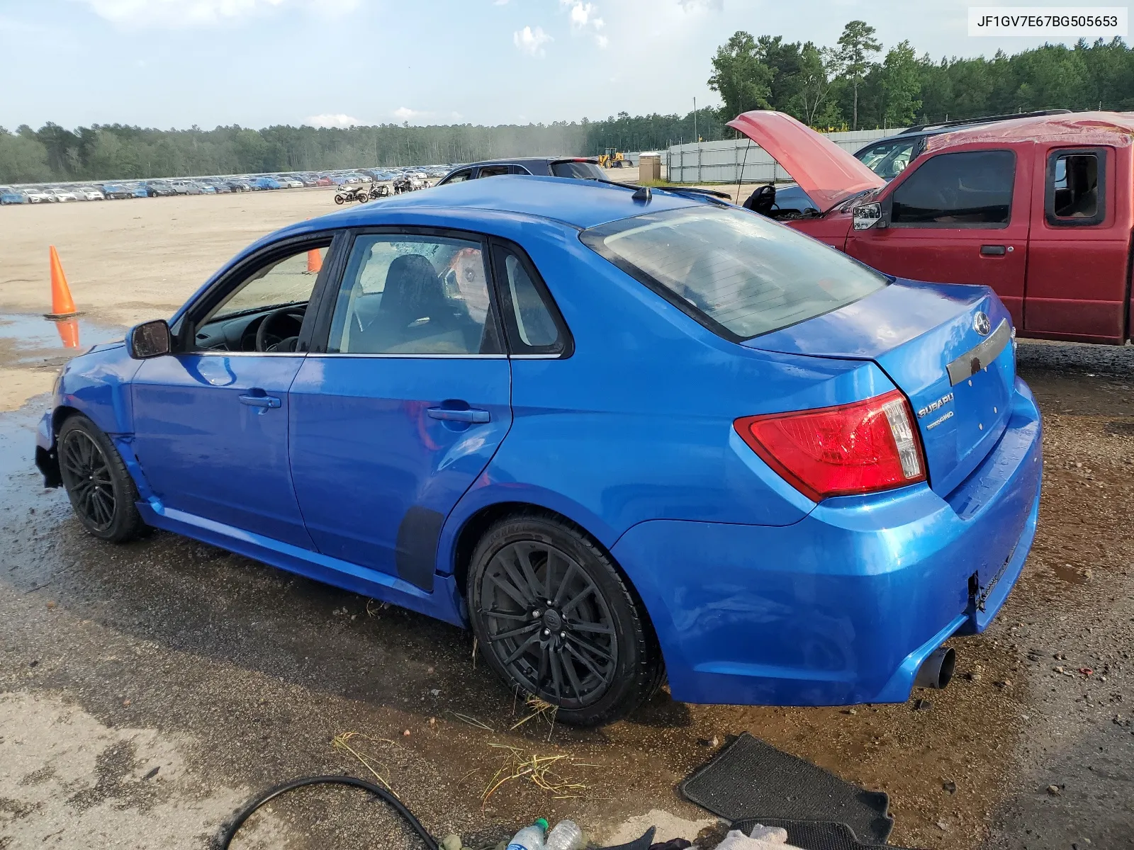 2011 Subaru Impreza Wrx VIN: JF1GV7E67BG505653 Lot: 63632084