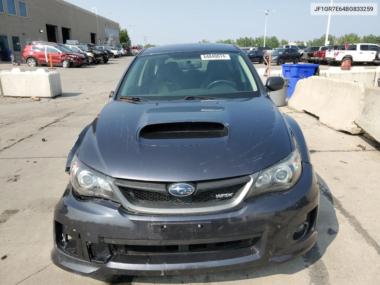 JF1GR7E64BG833259 2011 Subaru Impreza Wrx