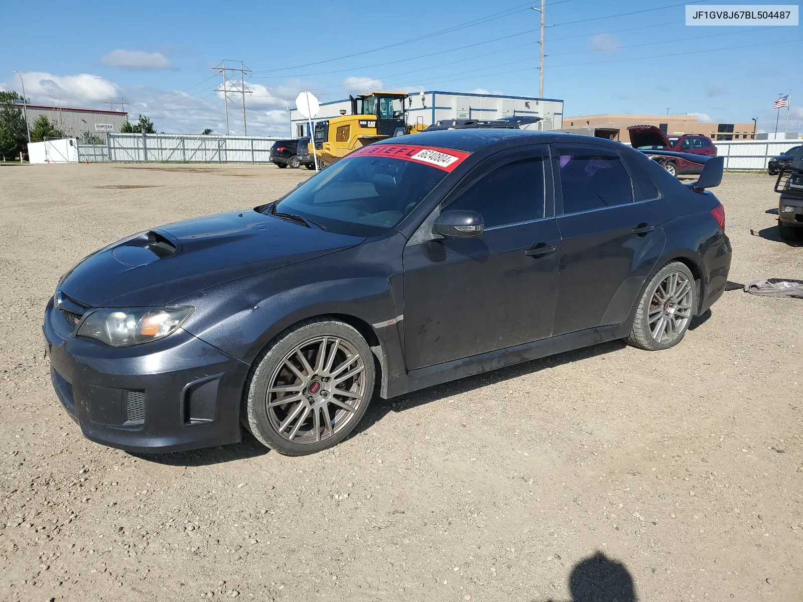 2011 Subaru Impreza Wrx Sti VIN: JF1GV8J67BL504487 Lot: 66240804