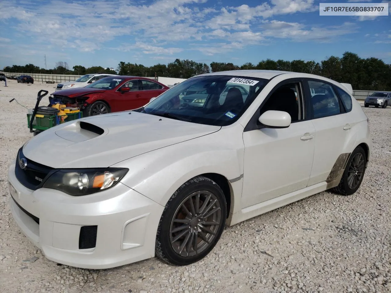 2011 Subaru Impreza Wrx VIN: JF1GR7E65BG833707 Lot: 70147354