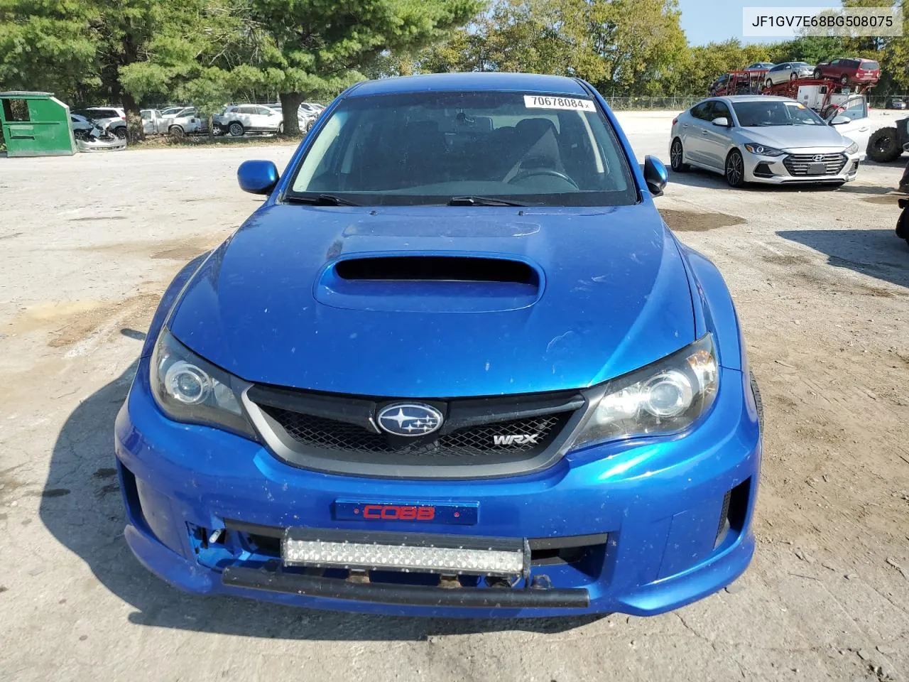 JF1GV7E68BG508075 2011 Subaru Impreza Wrx