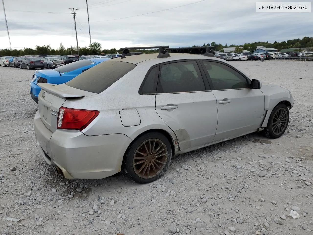 2011 Subaru Impreza Wrx VIN: JF1GV7F61BG521670 Lot: 71816544