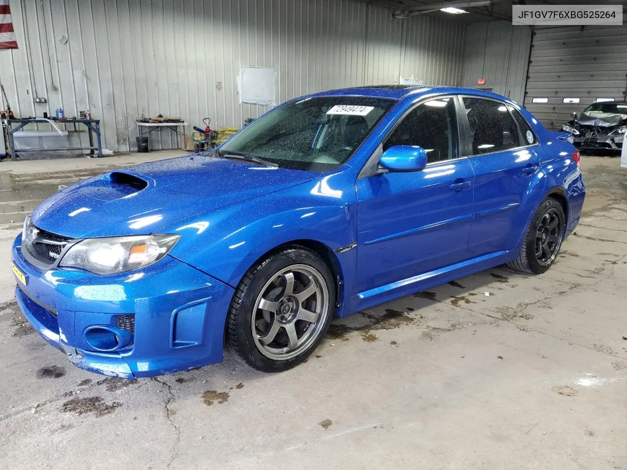 JF1GV7F6XBG525264 2011 Subaru Impreza Wrx