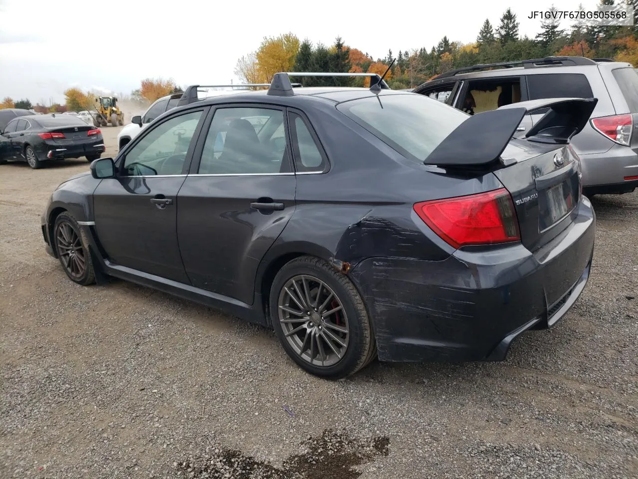 2011 Subaru Impreza Wrx VIN: JF1GV7F67BG505568 Lot: 77535304