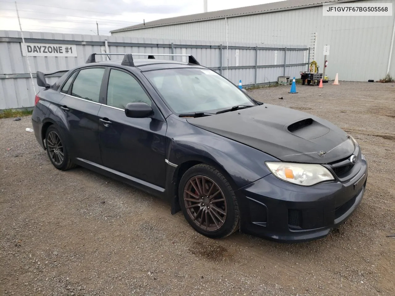 2011 Subaru Impreza Wrx VIN: JF1GV7F67BG505568 Lot: 77535304