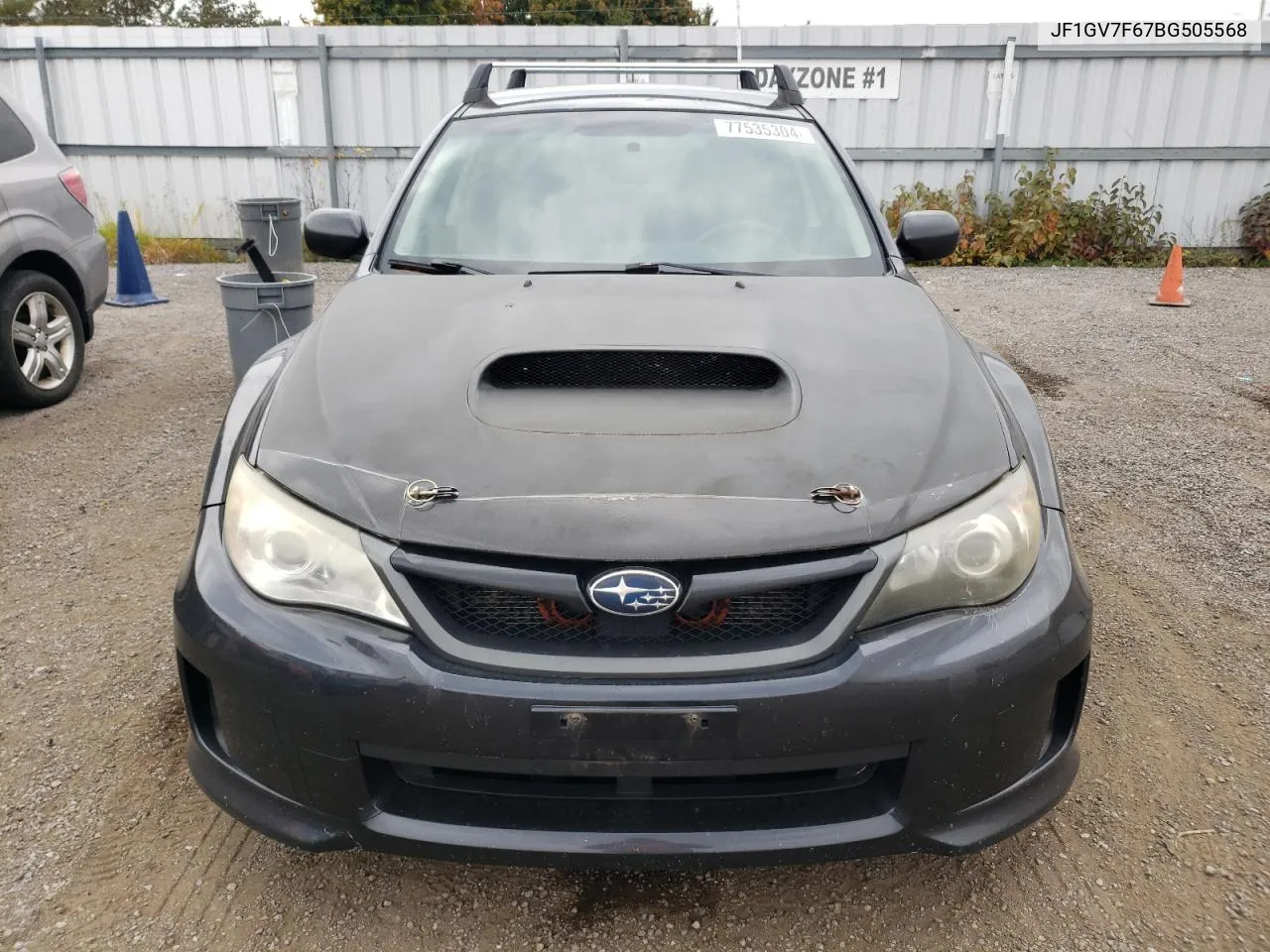 2011 Subaru Impreza Wrx VIN: JF1GV7F67BG505568 Lot: 77535304