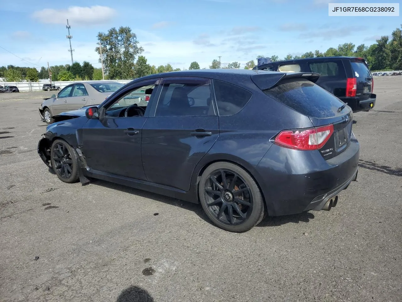 2012 Subaru Impreza Wrx VIN: JF1GR7E68CG238092 Lot: 70792564