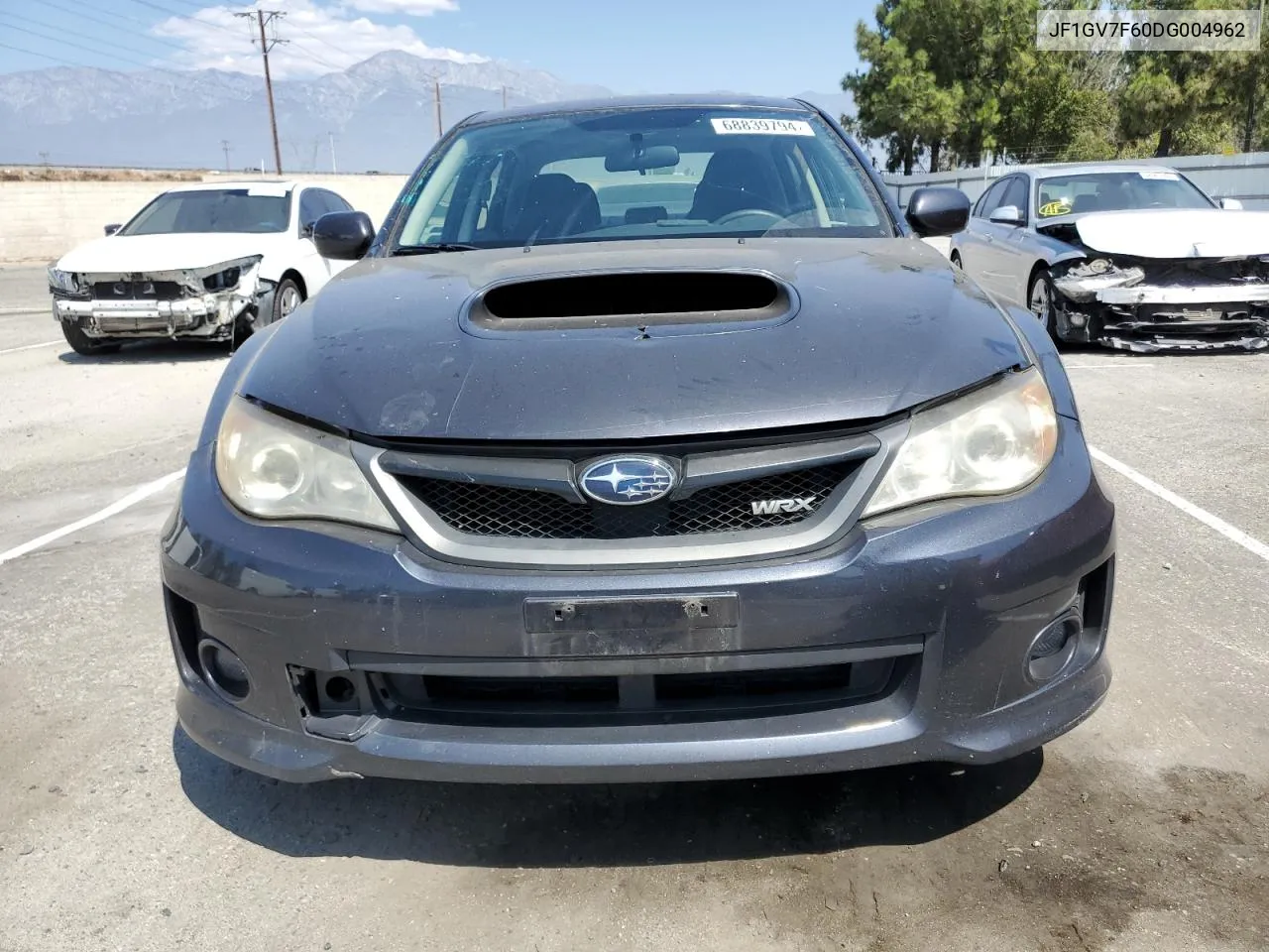 2013 Subaru Impreza Wrx VIN: JF1GV7F60DG004962 Lot: 68839794