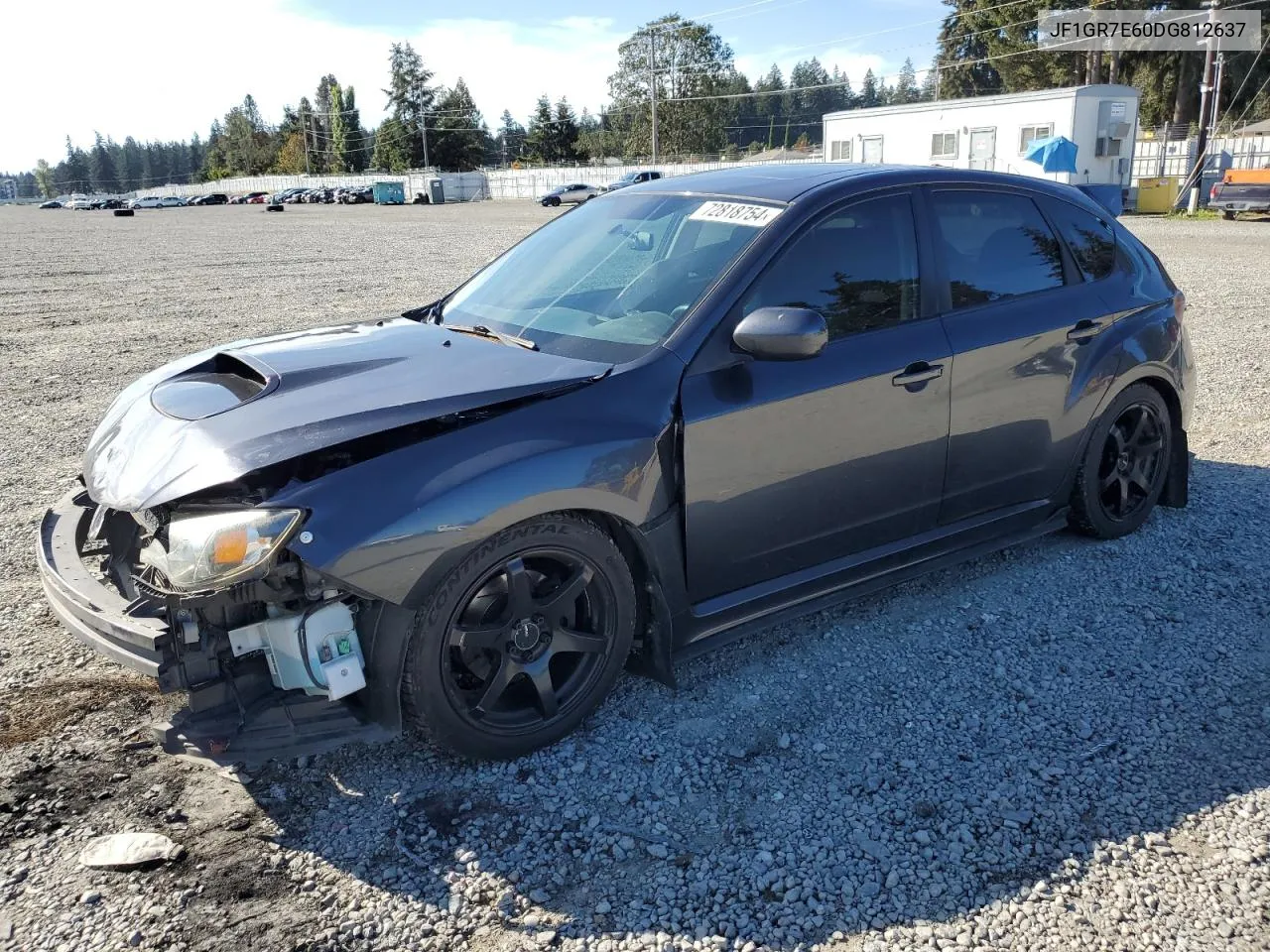 2013 Subaru Impreza Wrx VIN: JF1GR7E60DG812637 Lot: 72818754