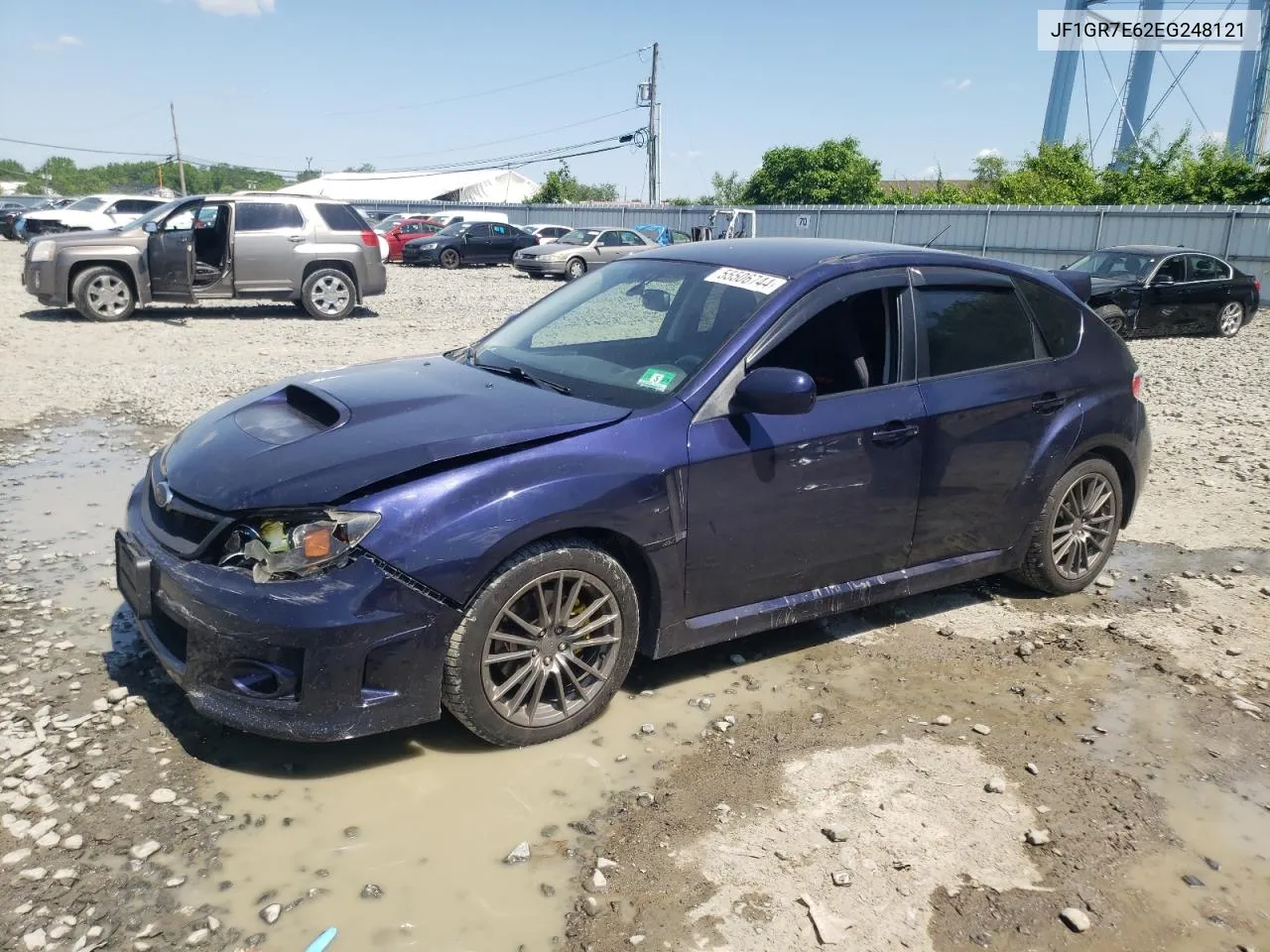 JF1GR7E62EG248121 2014 Subaru Impreza Wrx