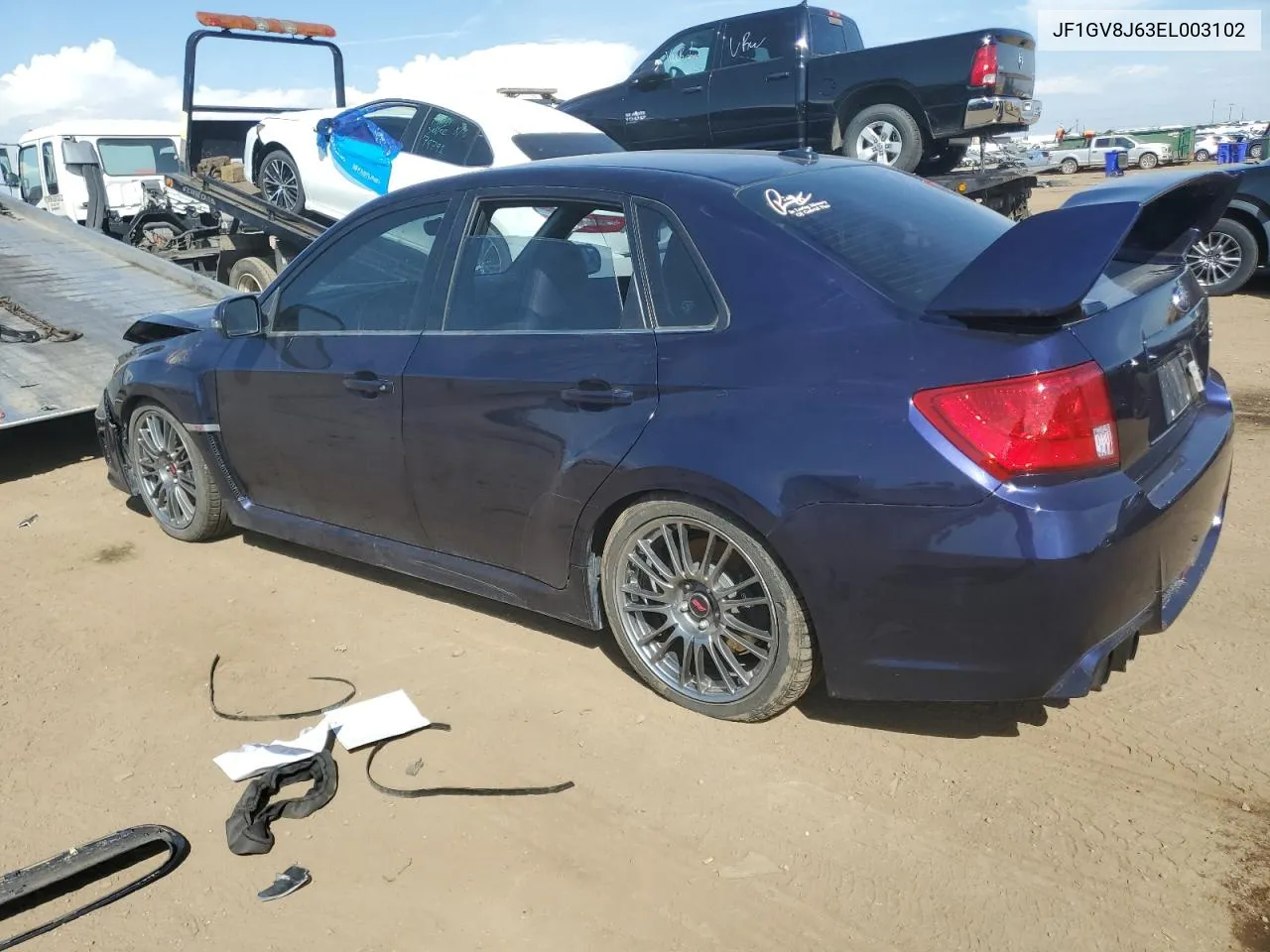 2014 Subaru Impreza Wrx Sti VIN: JF1GV8J63EL003102 Lot: 70582584