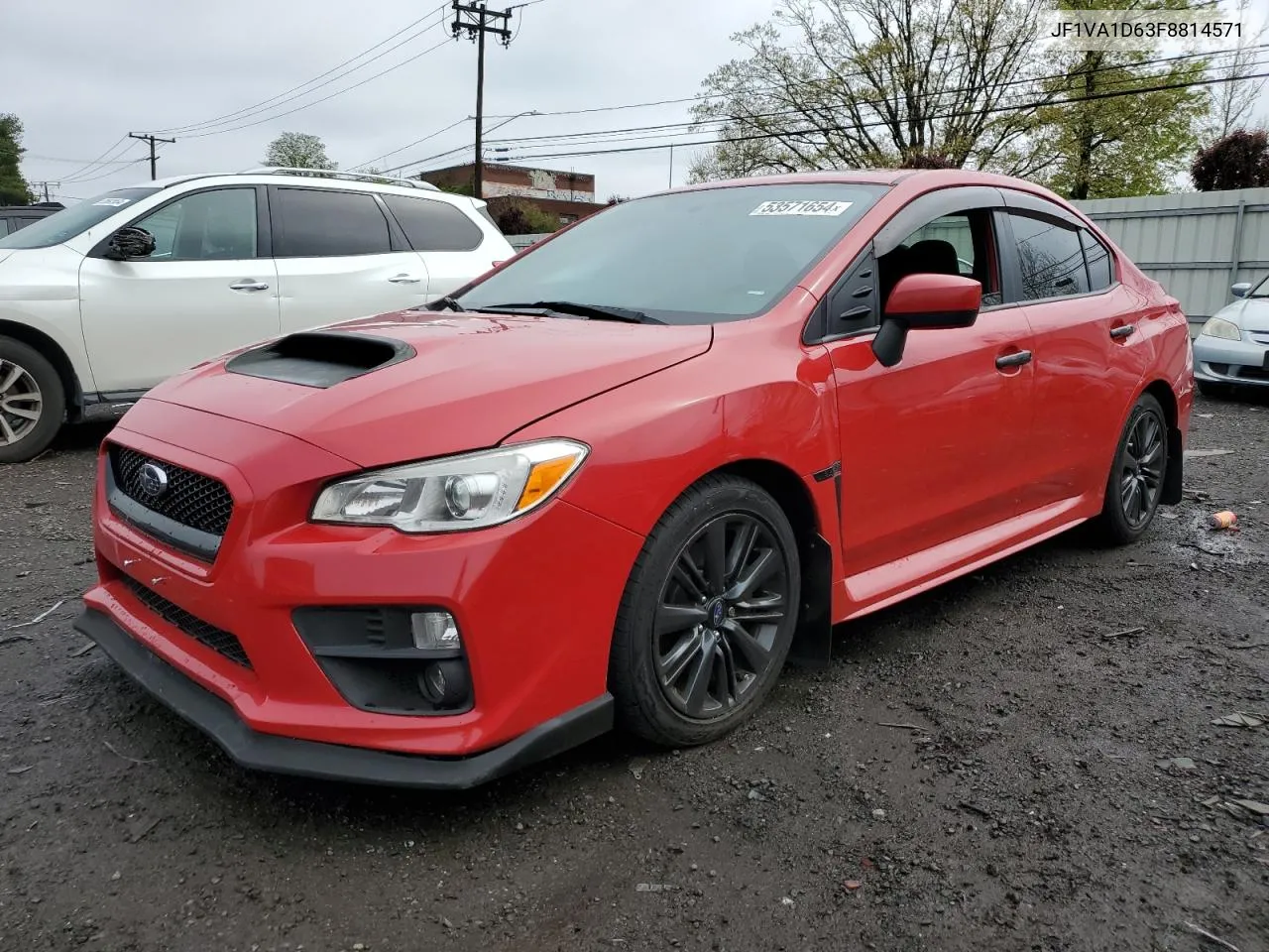 2015 Subaru Wrx Premium VIN: JF1VA1D63F8814571 Lot: 53571654