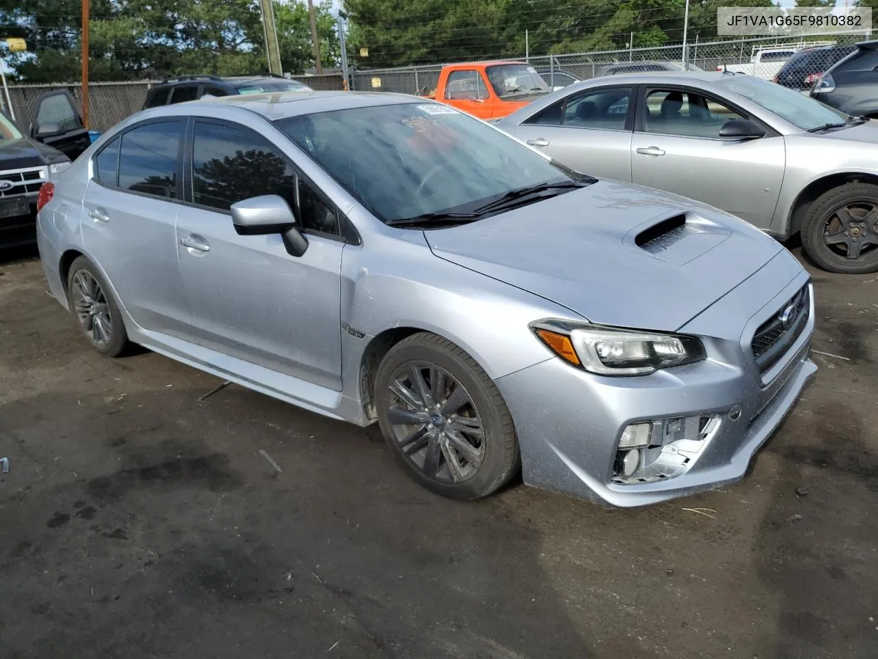 2015 Subaru Wrx Limited VIN: JF1VA1G65F9810382 Lot: 59061834