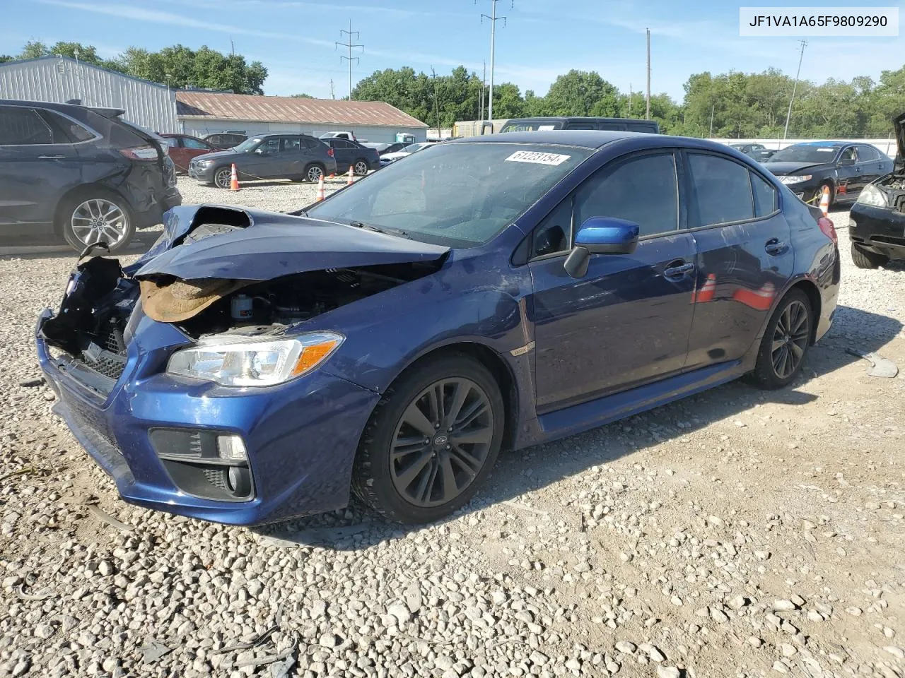 2015 Subaru Wrx VIN: JF1VA1A65F9809290 Lot: 61223154