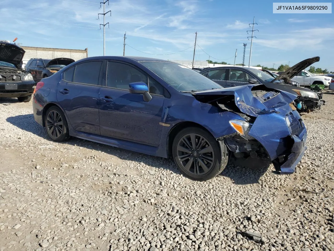 2015 Subaru Wrx VIN: JF1VA1A65F9809290 Lot: 61223154