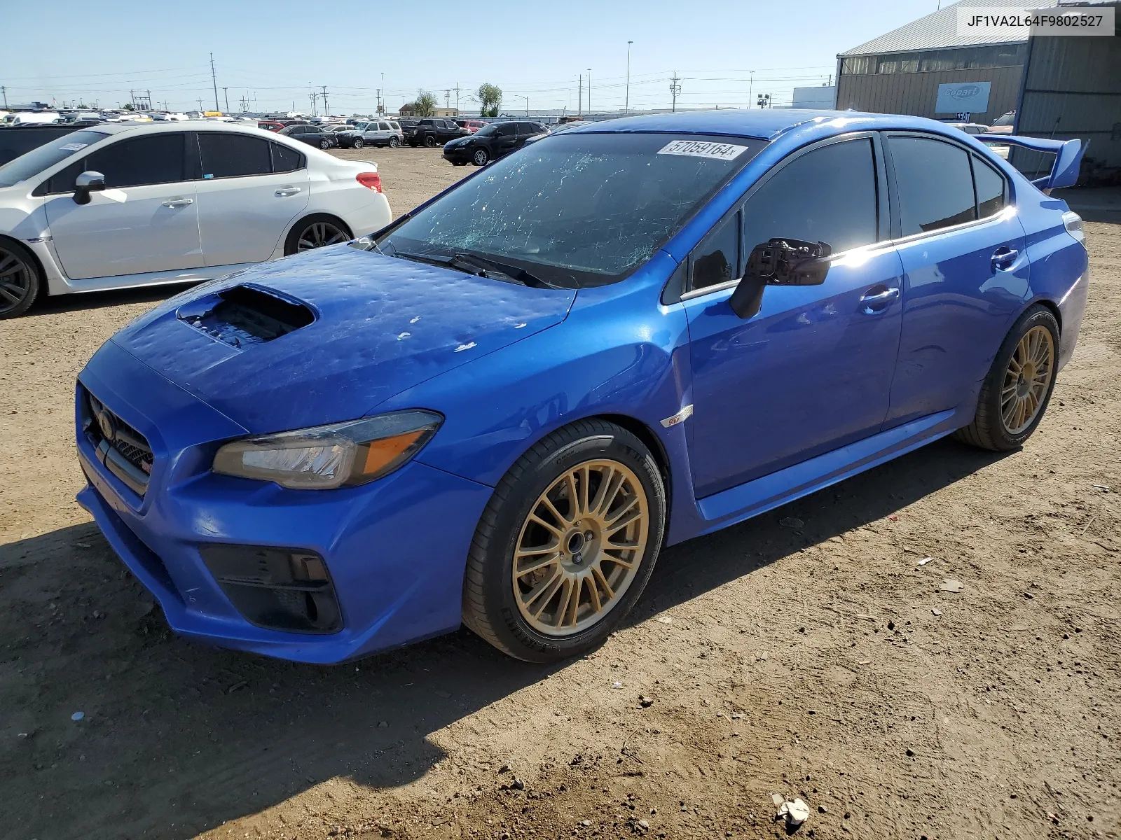 2015 Subaru Wrx Sti VIN: JF1VA2L64F9802527 Lot: 65030054