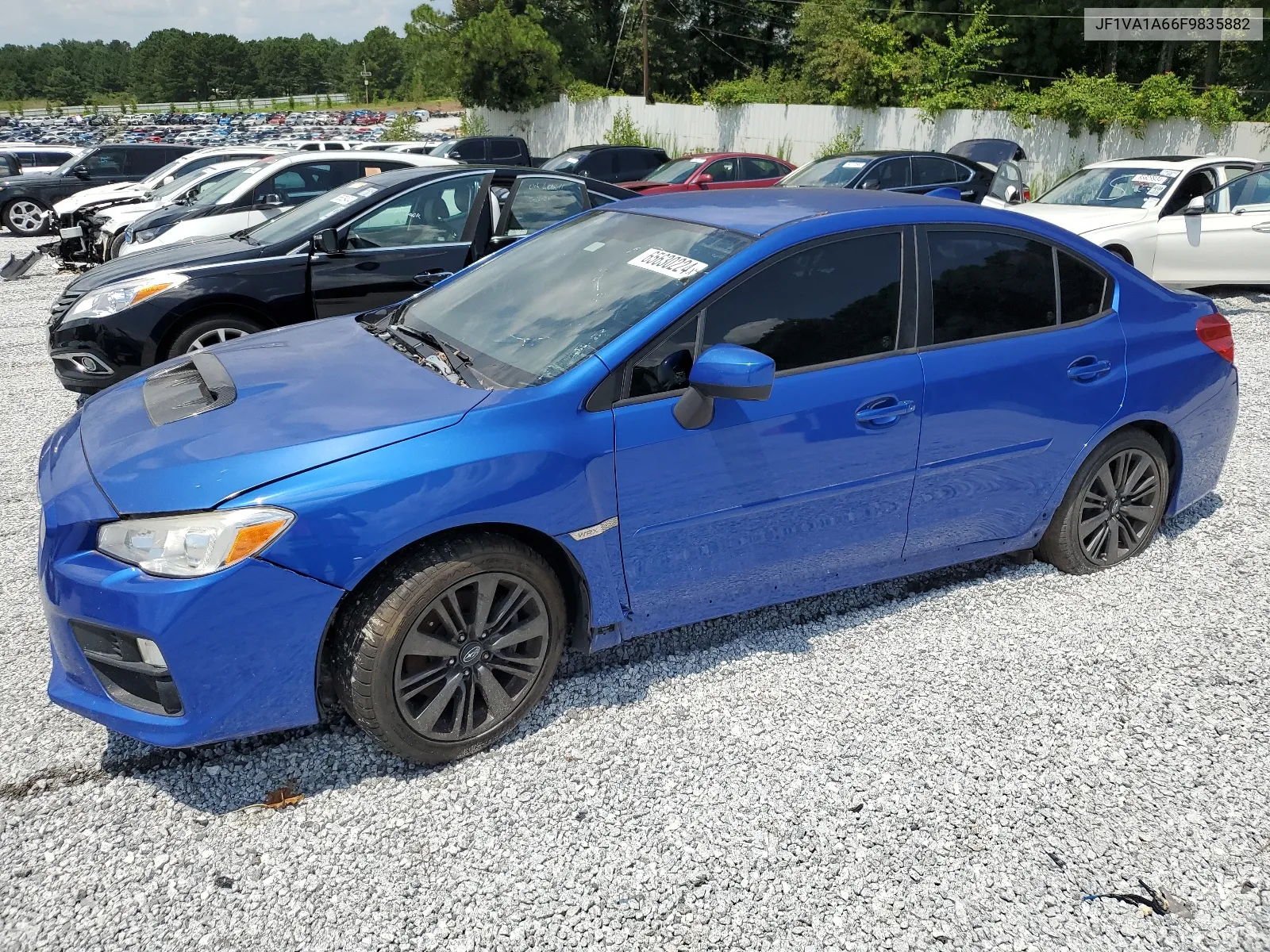 2015 Subaru Wrx VIN: JF1VA1A66F9835882 Lot: 65630224