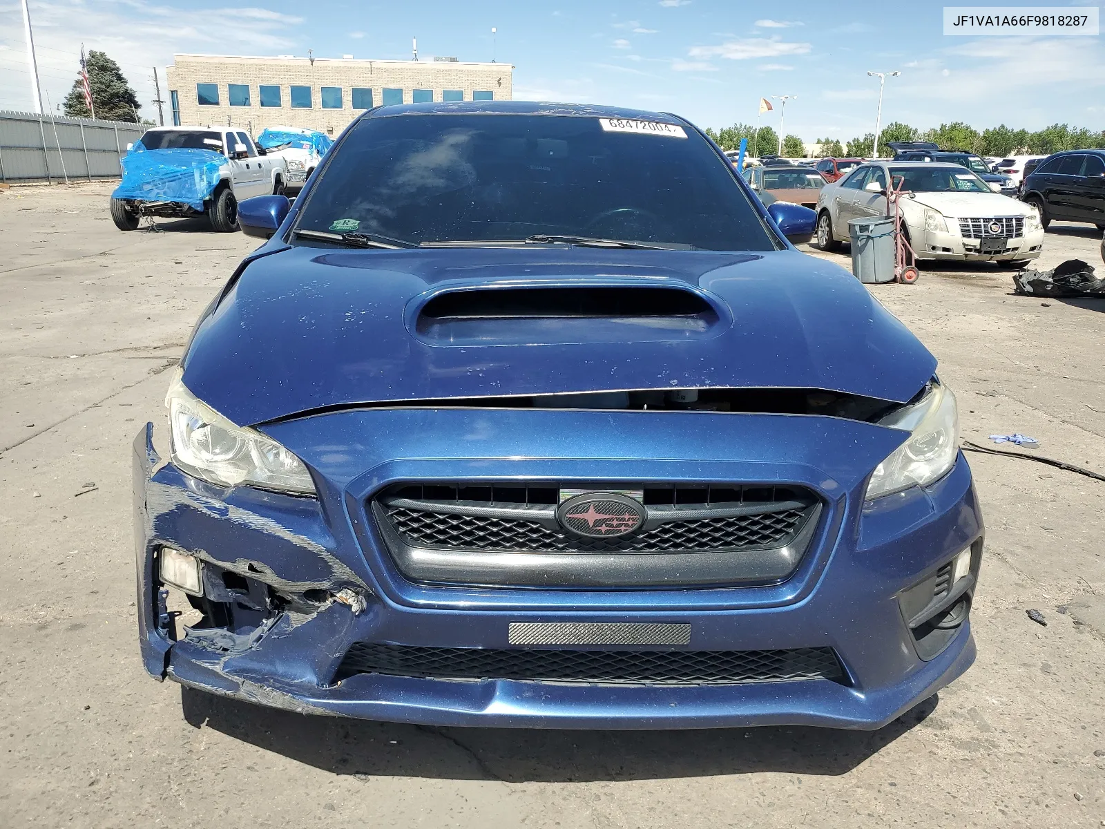 2015 Subaru Wrx VIN: JF1VA1A66F9818287 Lot: 68472004