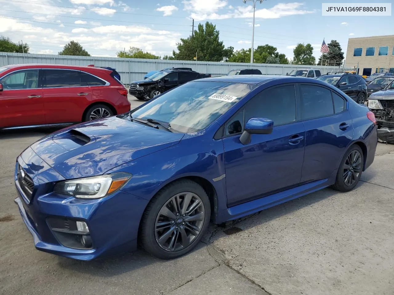 2015 Subaru Wrx Limited VIN: JF1VA1G69F8804381 Lot: 69899194